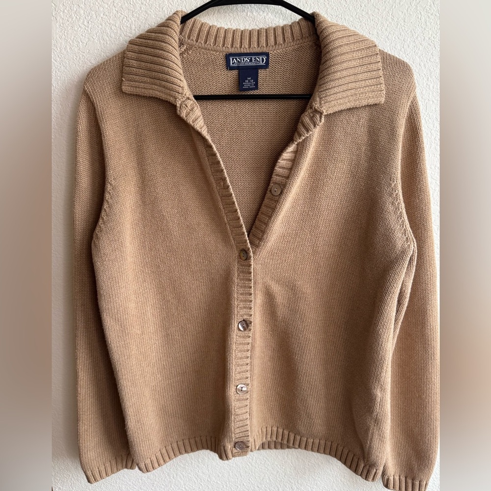 LANDS END SWEATER M